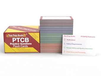 Unlock Your Pharmacy Technician Success: A Comprehensive Review of ‘PTCB Exam Practice Question Study Cards 2024-2025: PTCB Prep Practice Test Questions for the Pharmacy Technician Certification [Full Color Cards]’