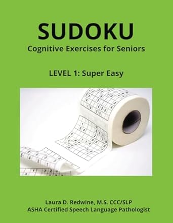 Unlock Your Mind with Our Review of Sudoku: Cognitive Exercises for Seniors Level 1: Super Easy – Perfect for Brain Health!