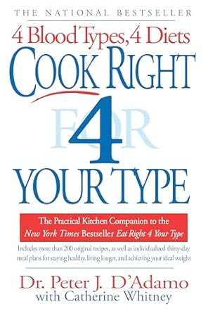 Unlock Your Health Potential: A Comprehensive Review of Cook Right 4 Your Type: The Practical Kitchen Companion to Eat Right 4 Your Type