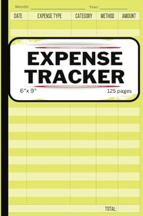 Unlock Financial Clarity with Our In-Depth Review of the Yellow Expense Tracker: Daily, Weekly, & Monthly Logbook – Your Essential Notebook Organizer for Personal or Business Money Management!