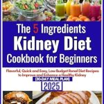 Discover Delicious Kidney-Friendly Meals: A Review of The 5 Ingredients Kidney Diet Cookbook for Beginners – Flavorful Quick and Easy, Low Budget Renal Diet Recipes to Improve and Enhance a Healthy Kidney