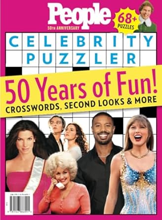 Unleash Your Inner Puzzle Master with Our Review of PEOPLE Celebrity Puzzler: 50 Years of Fun!