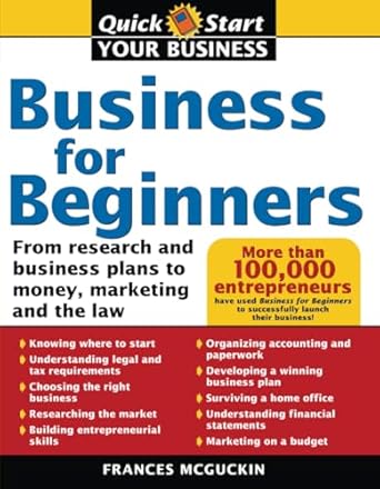 Unlock Your Entrepreneurial Potential: A Comprehensive Review of ‘Business for Beginners: From Research and Business Plans to Money, Marketing and the Law’