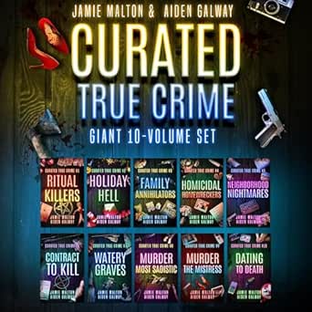 Uncover the Dark Secrets: A Comprehensive Review of Curated True Crime: Giant 10-Volume Set from Amazon
