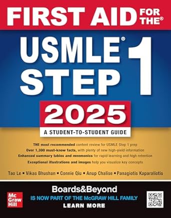 Must-Read Review: First Aid for the USMLE Step 1 2025 – Your Ultimate Guide to Exam Success!