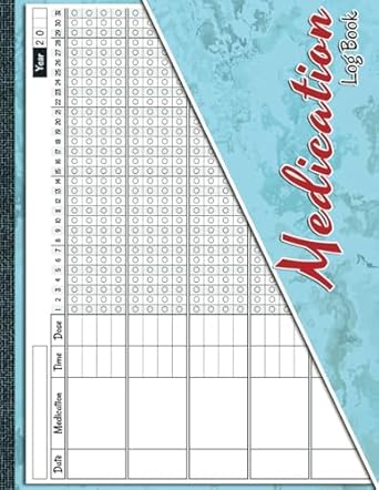 Essential Review: Medication Log Book – Monthly Medication Tracker | Prescription Logbook & Daily Medicine Organizer for Easy Health Management | Medication Record Book | 11×8.5 Inch Landscape Layout, 110 Pages