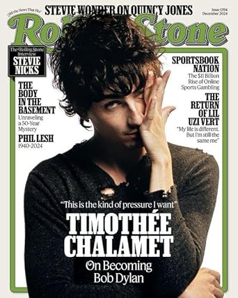 Unveiling Timothée Chalamet: A Must-Read Review of Rolling Stone Magazine December 2024 Cover Issue