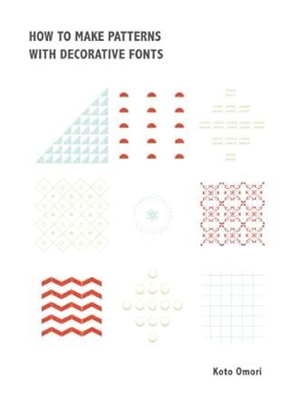 Discover Creative Inspiration: A Comprehensive Review of ‘How to Make Patterns With Decorative Fonts [Print Replica]’ for Stunning Design Projects