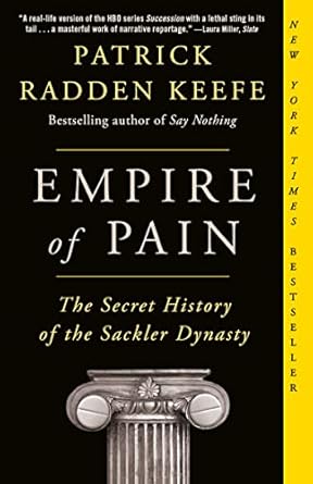 Unveiling the Dark Legacy: A Captivating Review of ‘Empire of Pain: The Secret History of the Sackler Dynasty’