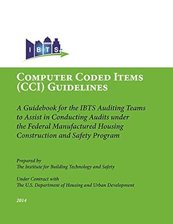 Unlocking Efficiency: A Comprehensive Review of the Computer Coded Items (CCI) Guideline [Print Replica] for Streamlined Operations