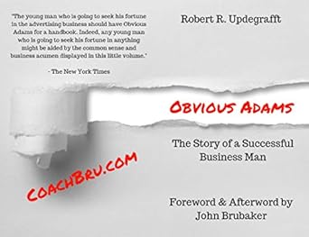 Discover the Secrets of Success in ‘Obvious Adams: The Story of a Successful Business Man’ – A Must-Read Review!