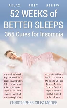 Transform Your Nights: A Comprehensive Review of ’52 WEEKS of BETTER SLEEPS: 365 Cures for Insomnia’