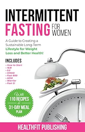Transform Your Health: A Comprehensive Review of ‘Intermittent Fasting for Women: A Guide to Creating a Sustainable, Long-Term Lifestyle for Weight Loss and Better Health! Includes How to Start, 16:8, 5:2, OMAD, Fast 800, ADM, Warrior and Fast 5!’