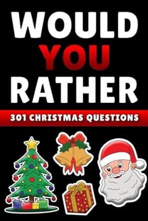 Discover Laughter with Our Review of Stocking Stuffers for Teens: Would You Rather Game Book – Perfect Christmas Gift with Funny Questions for Boys and Girls!