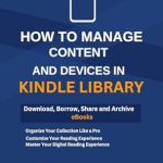 Unlock the Secrets of Your Kindle: A Comprehensive Review of ‘How to Manage Content and Devices in My Kindle Library: Download, Borrow, Share and Archive eBooks [Print Replica]’