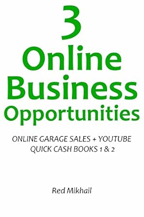 Unlock Your Earning Potential: A Comprehensive Review of 3 ONLINE BUSINESS OPPORTUNITIES (3 in 1 Bundle): ONLINE GARAGE SALES + YOUTUBE QUICK CASH BOOKS 1 & 2