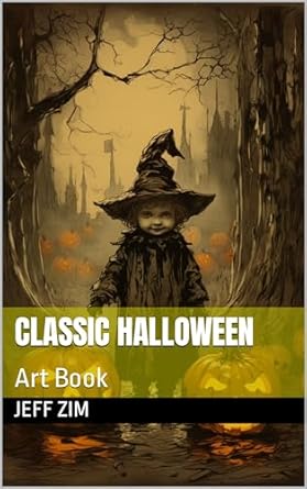 Discover the Spooktacular Charm of Classic Halloween: Art Book – A Must-Have for Halloween Enthusiasts!