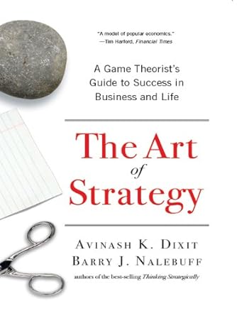 Unlocking Success: A Comprehensive Review of The Art of Strategy: A Game Theorist’s Guide to Success in Business and Life
