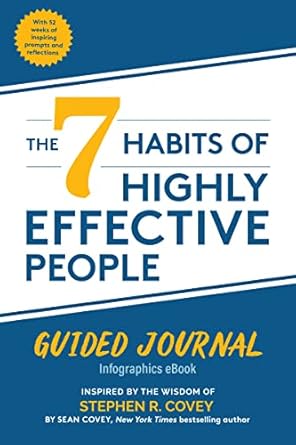 Unlock Your Potential: A Comprehensive Review of The 7 Habits of Highly Effective People: Guided Journal, Infographics eBook Inspired by the Wisdom of Stephen R. Covey