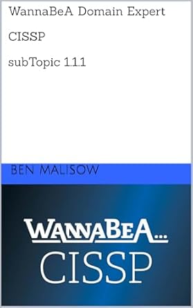 Unlock Your Cybersecurity Potential: A Comprehensive Review of WannaBeA Domain Expert – CISSP – SubTopic 1.1.1