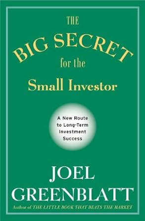 Unlocking Financial Freedom: A Must-Read Review of The Big Secret for the Small Investor: A New Route to Long-Term Investment Success