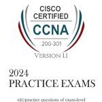 Essential Review of CCNA 200-301 Version 1.1 Practice Exams: 480 Practice Questions with In-Depth Explanations for Exam Success Essential Review of CCNA 200-301 Version 1.1 Practice Exams: 480 Practice Questions with In-Depth Explanations for Exam Success