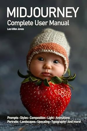 Unlock Your Creative Potential with This Comprehensive Guide: Midjourney Complete User Manual – Prompts, Styles, Composition, Light, Animations, Portraits, Landscapes, Upscaling, Typography, and More!