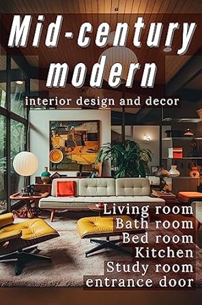 Transform Your Home: A Comprehensive Review of ‘Midcentury Modern Interior: Design and Decor – Living Room, Bathroom, Bedroom, Kitchen, Study Room, Entrance Door’