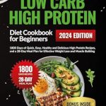Unlock Your Health Journey: A Comprehensive Review of ‘Low Carb High Protein Diet Cookbook for Beginners: 1800 Days of Quick, Easy, Healthy and Delicious High Protein Recipes, and a 28-Day Meal Plan for Effective Weight Loss’