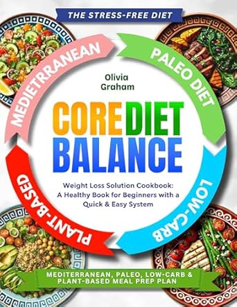 Unlock Your Weight Loss Potential: A Comprehensive Review of the Core Balance Diet Weight Loss Solution Cookbook: The Stress-Free Diet – A Healthy Book for Beginners with a Quick & Easy System: Mediterranean, Paleo, Low-Carb & Plant-Based Meal Prep Plan