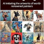 Discover the Creative Mastery in ‘1,000 Styles of Drawing Dogs’: A Captivating Review of AI Imitating the Artworks of World-Renowned Painters