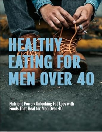 Discover the Secrets to Vitality: A Comprehensive Review of ‘Healthy Eating for Men Over 40: Nutrient Power: Unlocking Fat Loss with Foods that Heal for Men Over 40’
