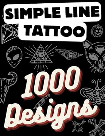 Discover the ultimate source of inspiration with “Simple Line Tattoo: 1000 Tattoo Designs in Line.” This beautifully curated collection is designed for both beginners and seasoned tattoo enthusiasts, offering a diverse range of designs that span from minimalist lines to complex artworks. Each page invites you to explore your personal style and express your creativity through the art of tattooing.

Whether you’re searching for your first tattoo or looking to expand your ink collection, this book serves as a treasure trove of ideas. With 1000 unique designs at your fingertips, you’ll find the perfect inspiration for your next tattoo, making it an invaluable resource for anyone passionate about body art. Dive into a world of limitless creativity and let your journey of self-expression begin!