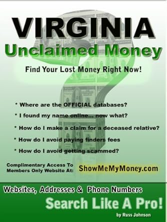 Discover Hidden Wealth: Virginia Unclaimed Money – How To Find (Free Missing Money, Unclaimed Property & Funds Book 46) Review