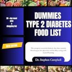 Discover the Ultimate Guide to Healthy Eating: Dummies Type 2 Diabetes Food List – The Complete Essential Diabetic Diet That Controls Blood Sugar, Low Glycemic and Healthy Eating with Meals Planning