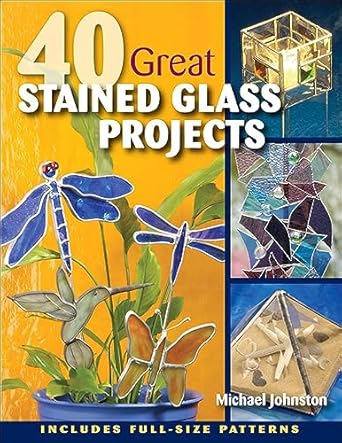 Discover the Beauty of Art: A Comprehensive Review of ’40 Great Stained Glass Projects’ from Amazon