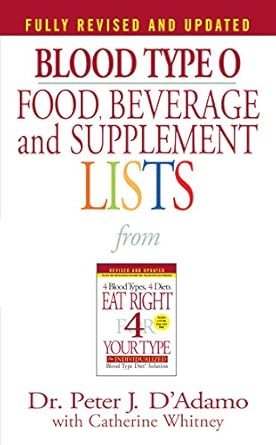 Discover the Ultimate Guide to Health: Our In-Depth Review of ‘Blood Type O Food, Beverage and Supplement Lists (Eat Right 4 Your Type)’