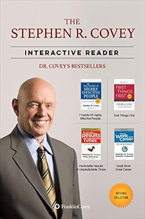 Transform Your Life with Insights from The Stephen R. Covey Interactive Reader: Dr. Covey’s Bestsellers from Amazon