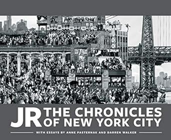 Unveiling Urban Stories: A Captivating Review of JR: The Chronicles of New York City – The Must-Have Coffee Table Book for Fans of Contemporary Black and White Photography
