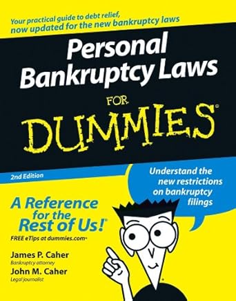 Essential Insights and Expert Guidance: Personal Bankruptcy Laws For Dummies Review