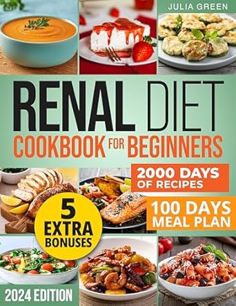 Discover Delicious Kidney-Friendly Meals: RENAL DIET COOKBOOK FOR BEGINNERS: Culinary Secrets to Kidney Freedom – 2000 Days of Tasty Low-Sodium, Potassium, & Phosphorus Recipes. 100-Day Plan & List … Health. ‘Easy Cooking Makes Life Better!’