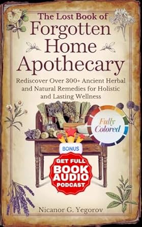 Unlocking Nature’s Secrets: A Comprehensive Review of The Lost Book of Forgotten Home Apothecary – Rediscover Over 300+ Ancient Herbal and Natural Remedies for Holistic and Lasting Wellness