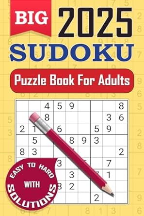 Unlock Your Mind with This Engaging Review: Sudoku Book for Adults – Large Print: Sudoku Puzzle Book with Solutions – The Perfect Challenge for All Skill Levels