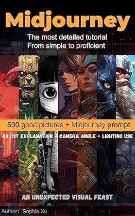 Discover the Ultimate Guide to Stunning Visuals: Midjourney – The Most Detailed Tutorial from Simple to Proficient: 500 Good Pictures + Midjourney Prompt – An Unexpected Visual Feast [Print Replica]