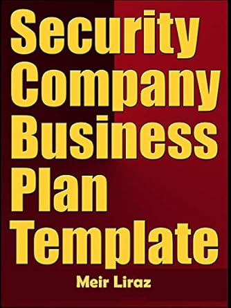 Unlock Your Success: A Comprehensive Review of the Security Company Business Plan Template from Amazon