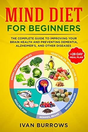 Unlocking Brain Health: A Comprehensive Review of the MIND Diet for Beginners: The Complete Guide to Improving Your Brain Health and Preventing Dementia, Alzheimer’s, and Other Diseases +28-Day Meal Plan +47 Recipes