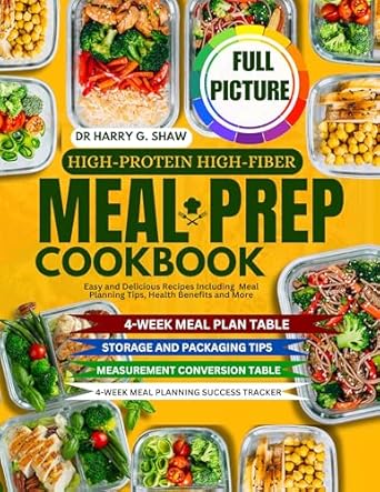 Discover the Secrets of Healthy Eating: A Review of the High-Protein High-Fiber Meal Prep Cookbook: Easy and Delicious Recipes Including Meal Planning Tips, Health Benefits and More