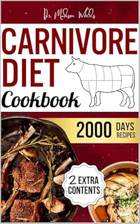 Transform Your Health: A Comprehensive Review of the Carnivore Diet Cookbook: 2000 Days of Tasty, Quick & Easy Recipes to Lose Weight, Boost Energy & Optimize Health – The Science-Backed Guide for Beginners with Expert Insights & 60-Day Meal Plan