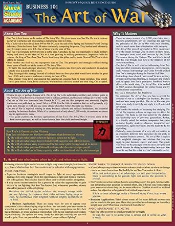 Must-Read for Entrepreneurs: Business 101 – The Art Of War (Quick Study Business) Review