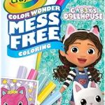 Discover the Magic of Mess-Free Creativity: Crayola Gabby’s Dollhouse Color Wonder Activity Set – Perfect for Toddlers, Toys & Gifts, and Stocking Stuffers!